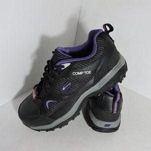 "Skechers" Slip-Resistant Steel Toe Safety Shoes